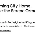 Charming City Home, Beside The Serene Ormeau Park