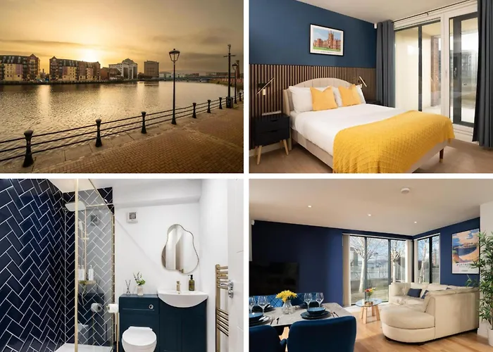 River Side Apartment, City Centre - Beautiful View And Free Parking!