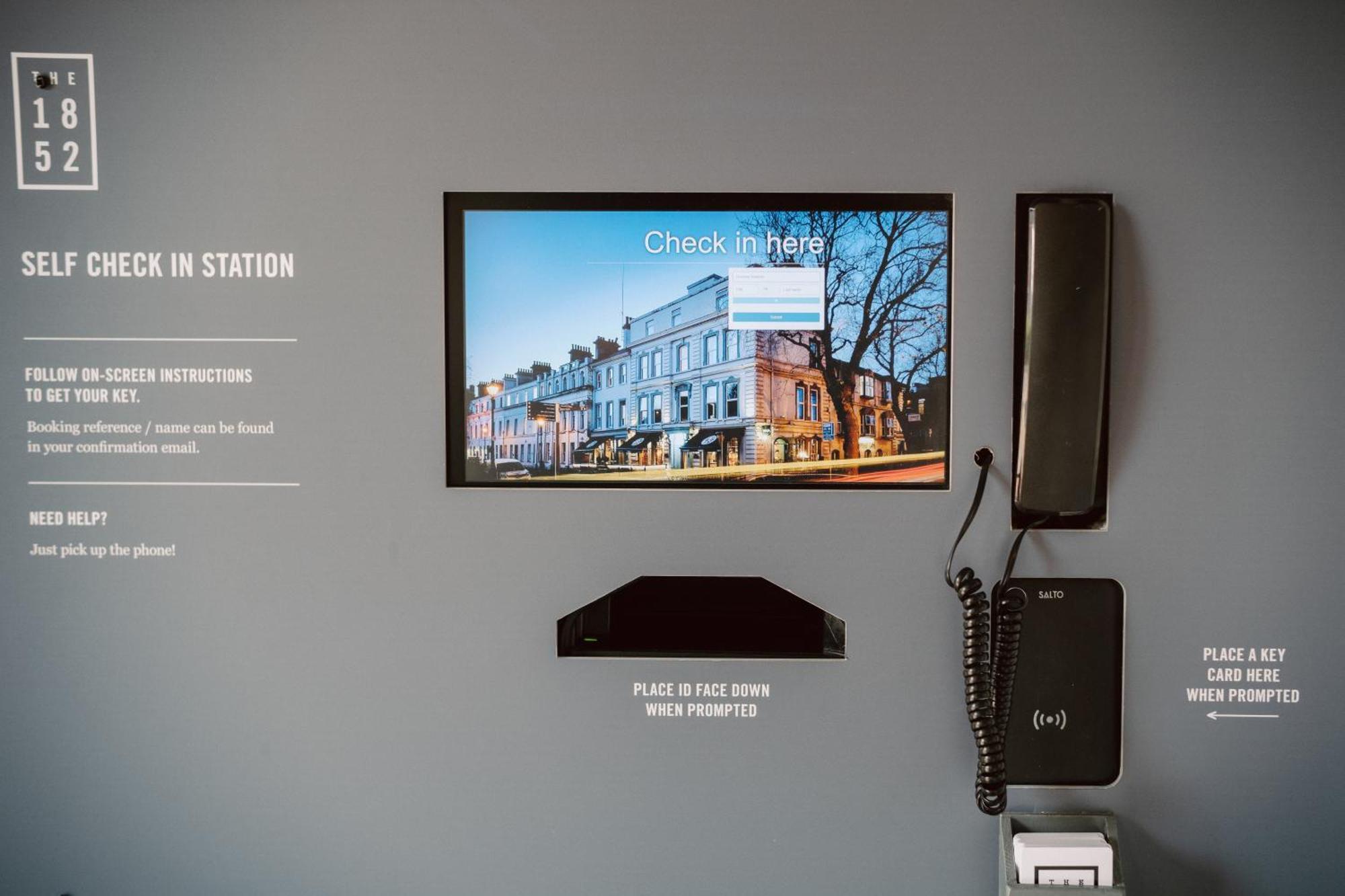 The 1852 - Self Check-in