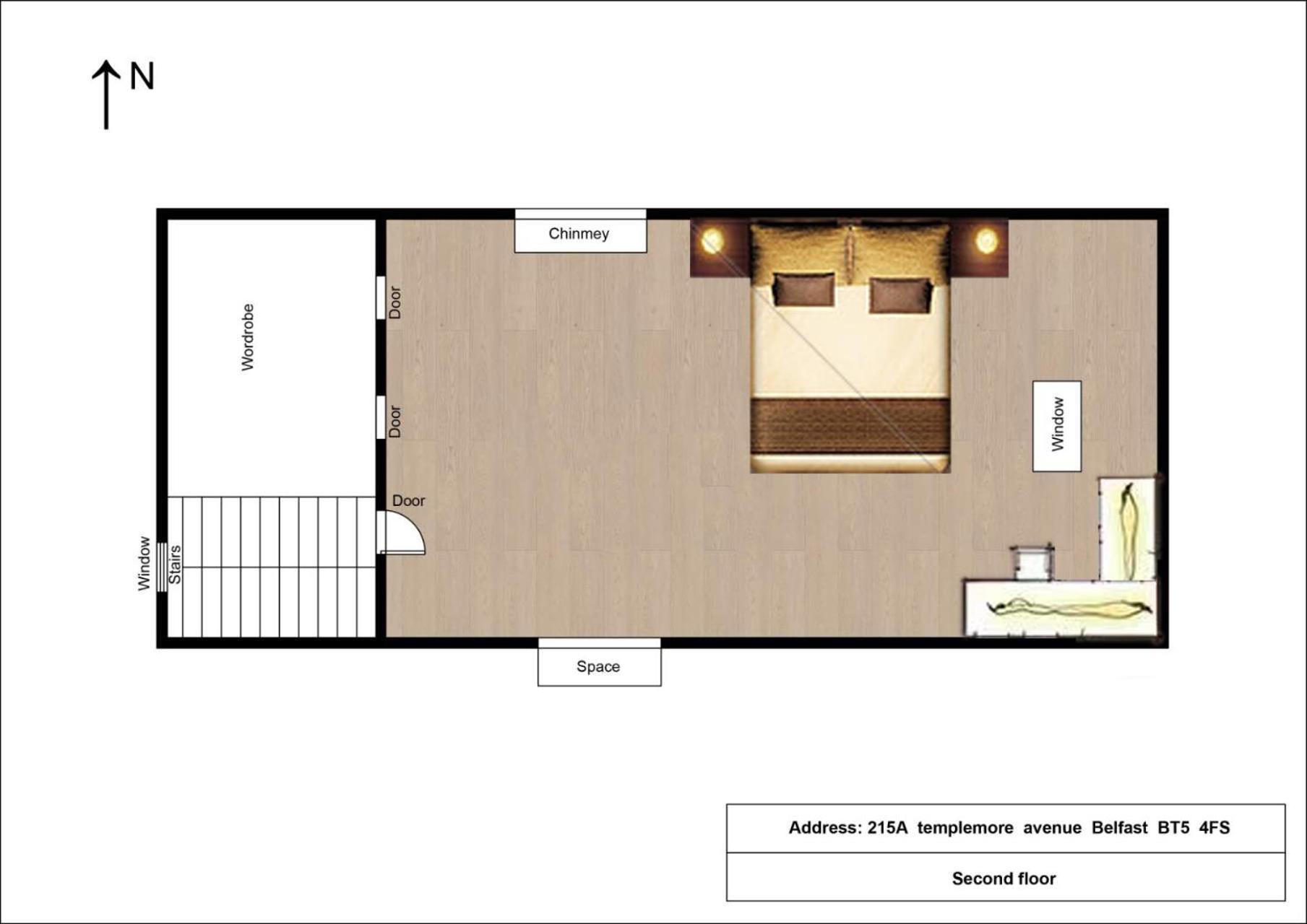 Entire Yellowapt Near Centre - Free Parking - Up To 3 Guests - 2 Beds Apartment