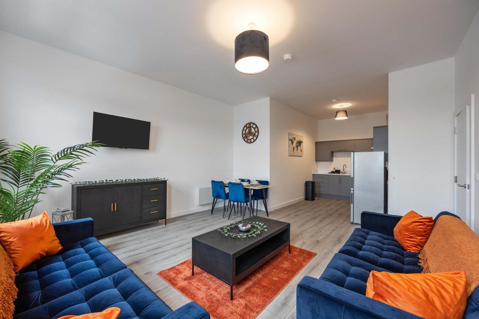 Holiday home Luxury 2 Bedroom Penthouse In East Village - Walk To Centre, Roof Terrace