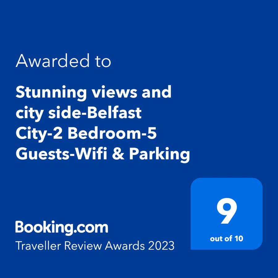 Apartment Stunning Views And Side-belfast City-2 Bedroom-5 Guests-wifi & Parking *