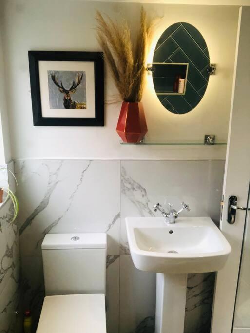 Cheerful 4 Bedroom Townhouse, Side Street Parking Holiday home Belfast