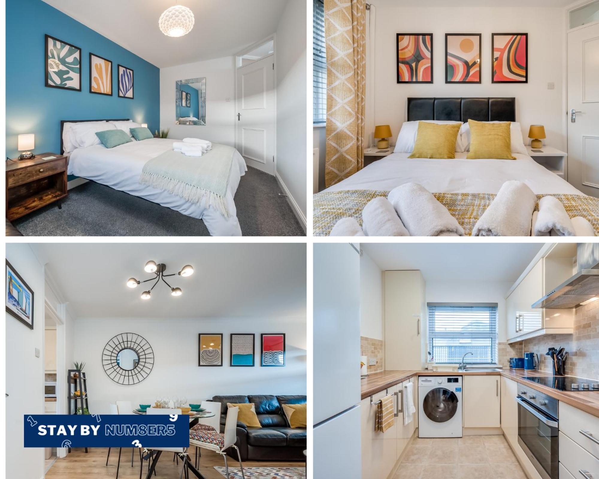 Staybynumbers - Centre & Allocated Parking Apartment