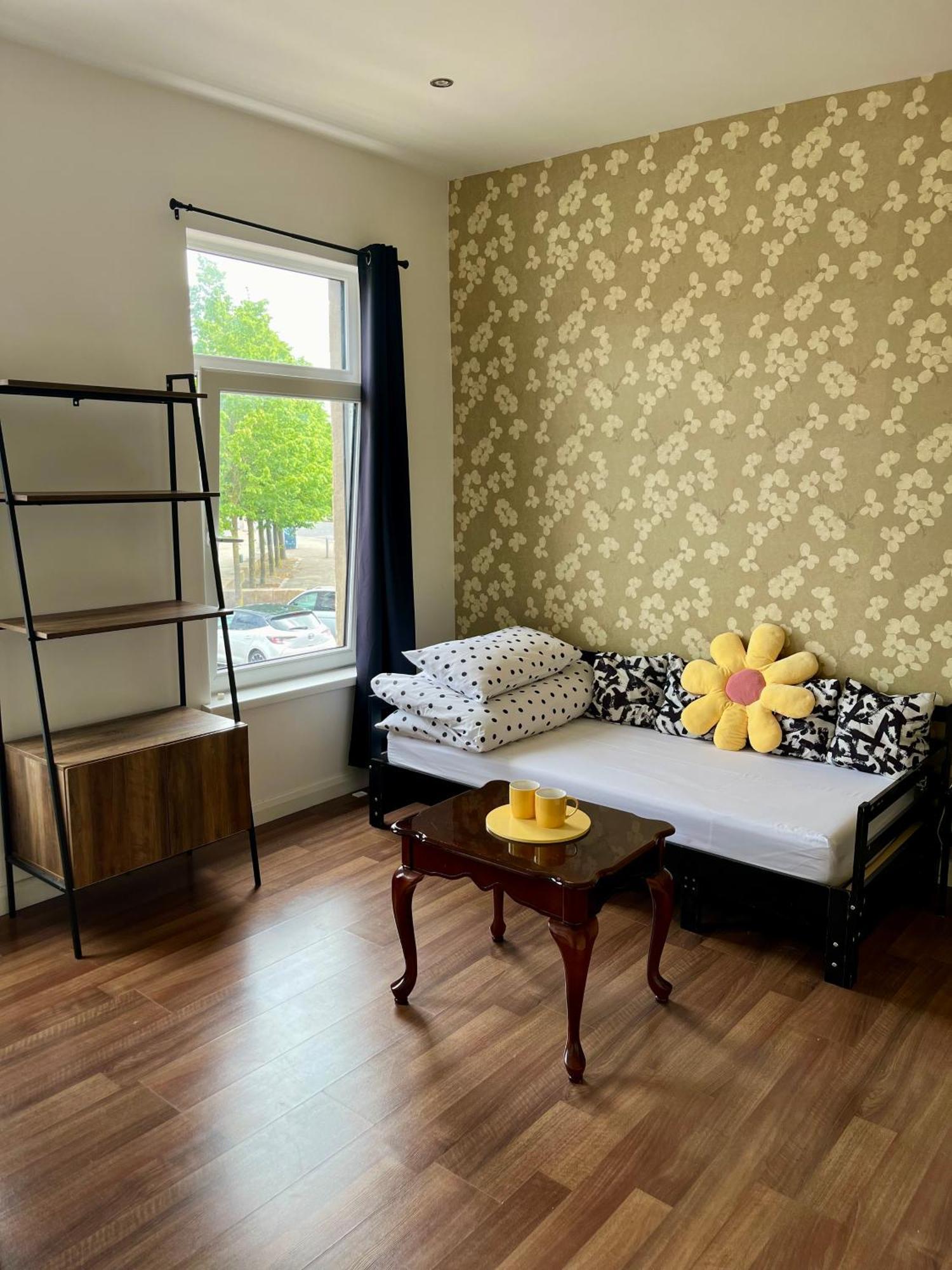 Apartment Entire Yellowapt Near Centre - Free Parking - Up To 3 Guests - 2 Beds *