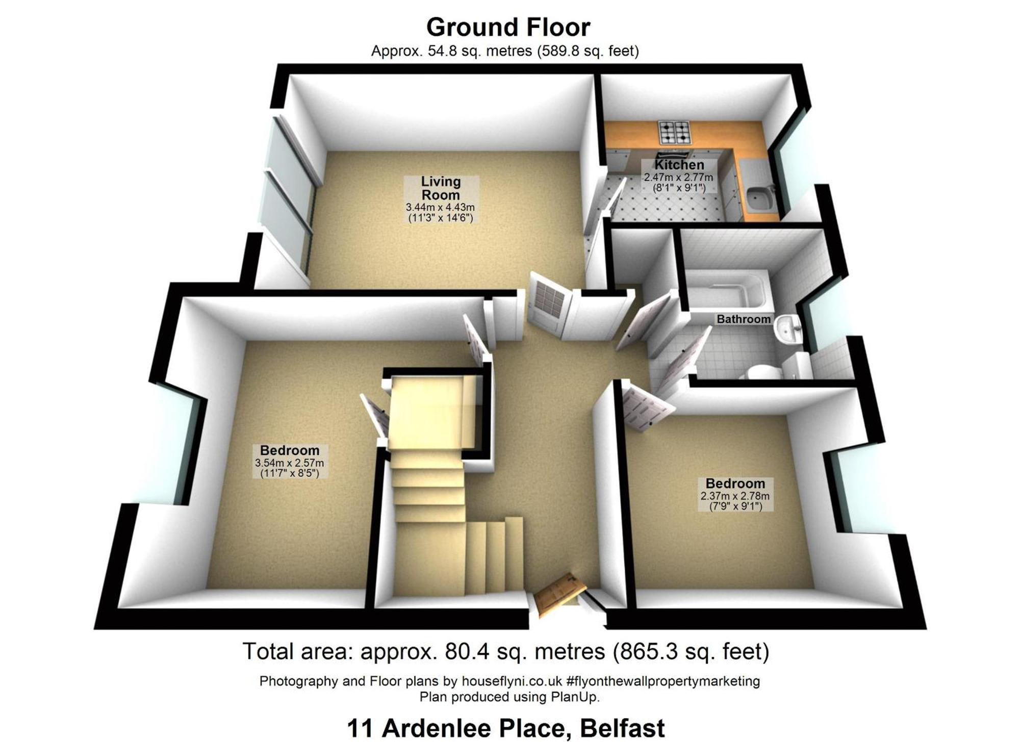 Apartment Ardenlee - Stylish 3 Bed Close To City, Parking And Wifi Belfast
