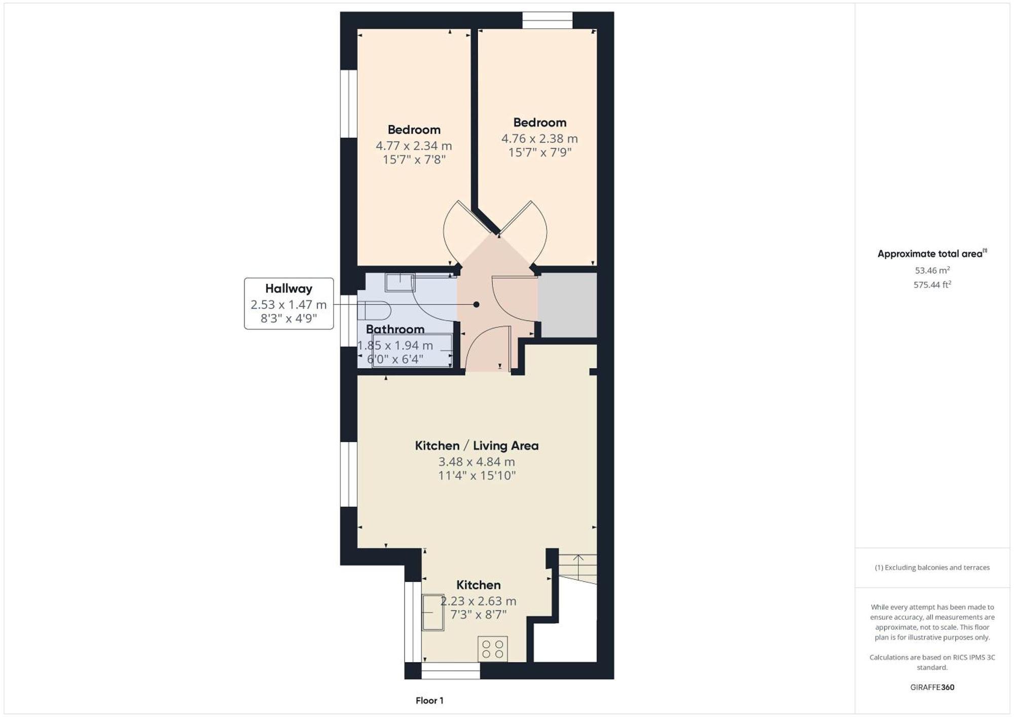 Holiday home Characterful 2 Bedroom Flat In *
