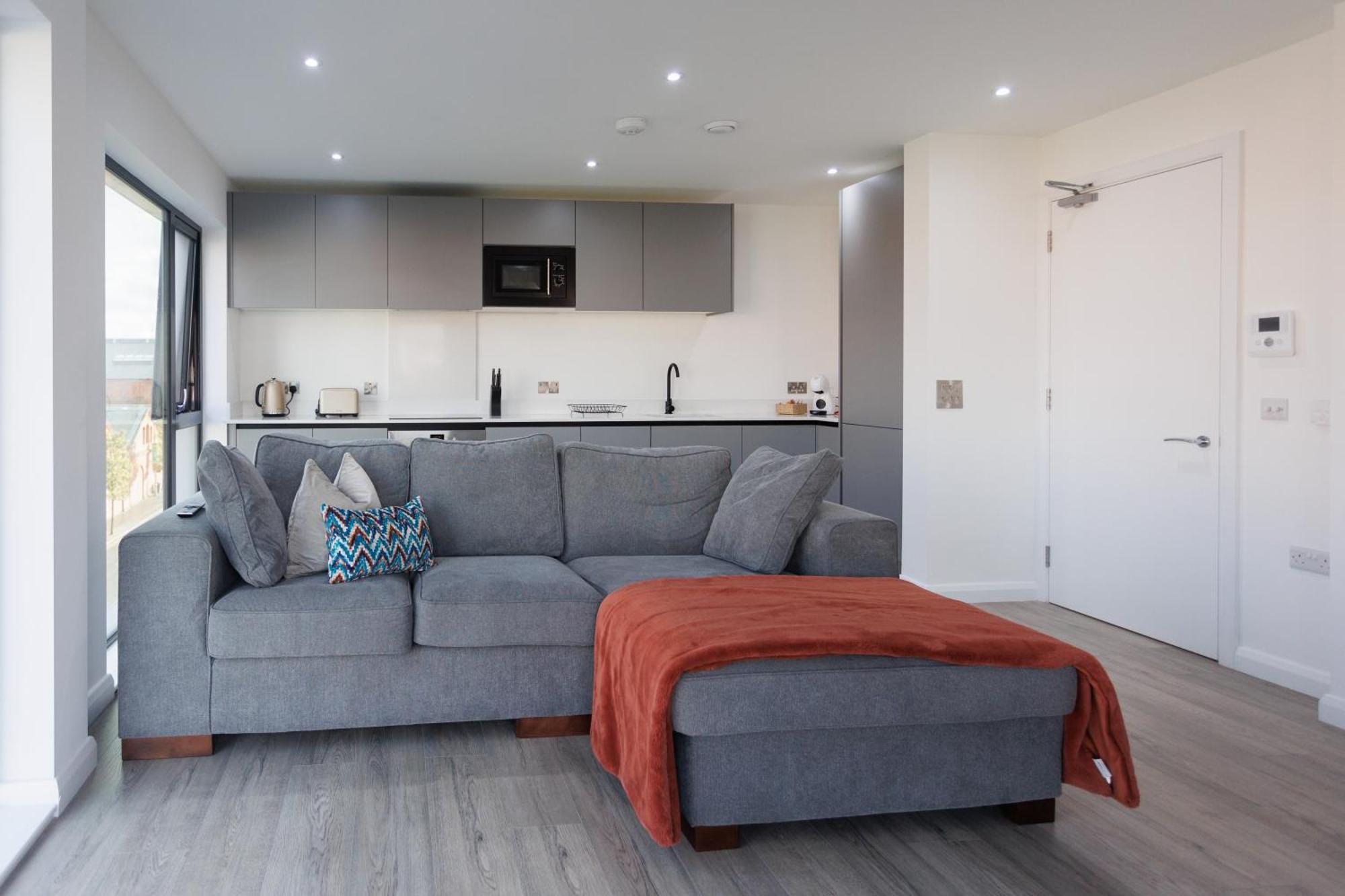Apartment 3Br - 10 Mins Walk To Central Belfast With Terrace