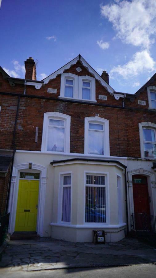 Big Yellow Door In Queens Quarter * Belfast