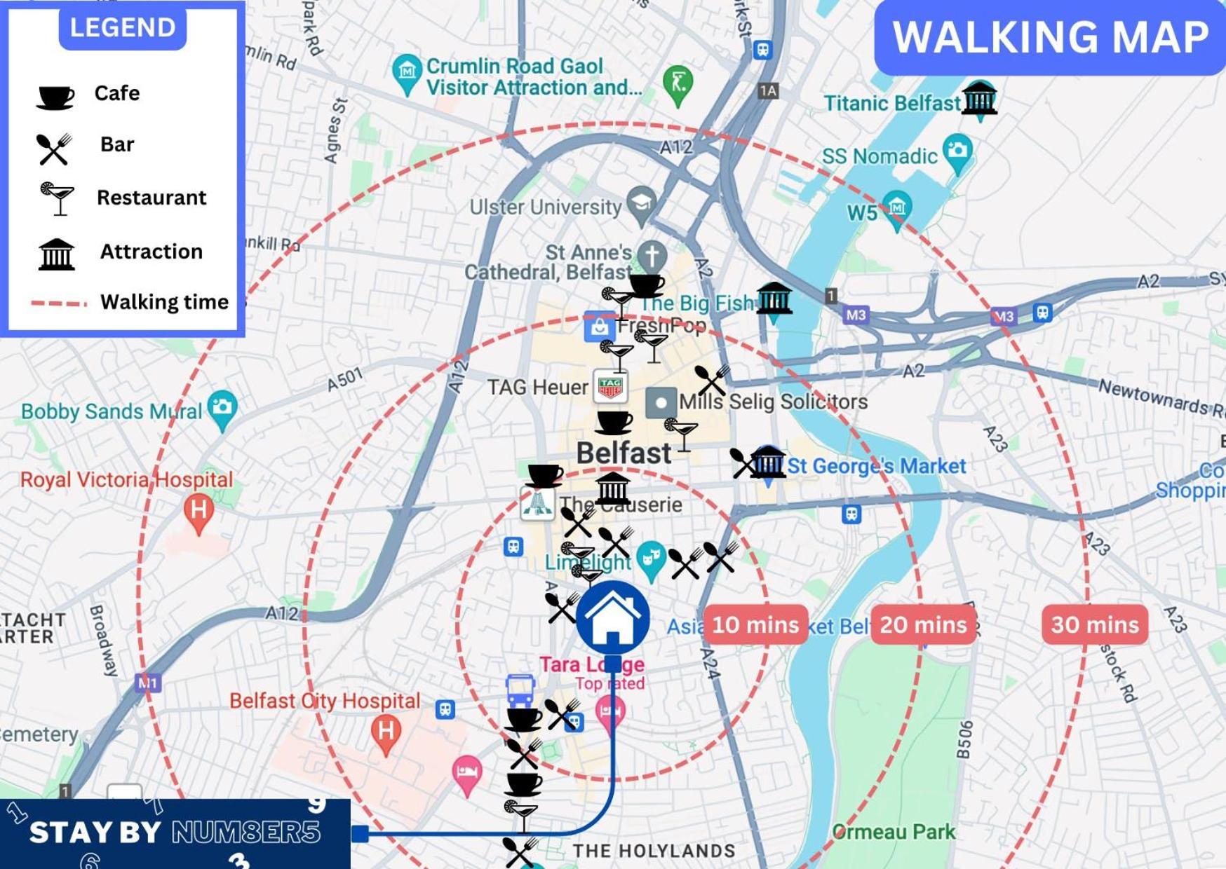 Staybynumbers - Centre & Allocated Parking Apartment