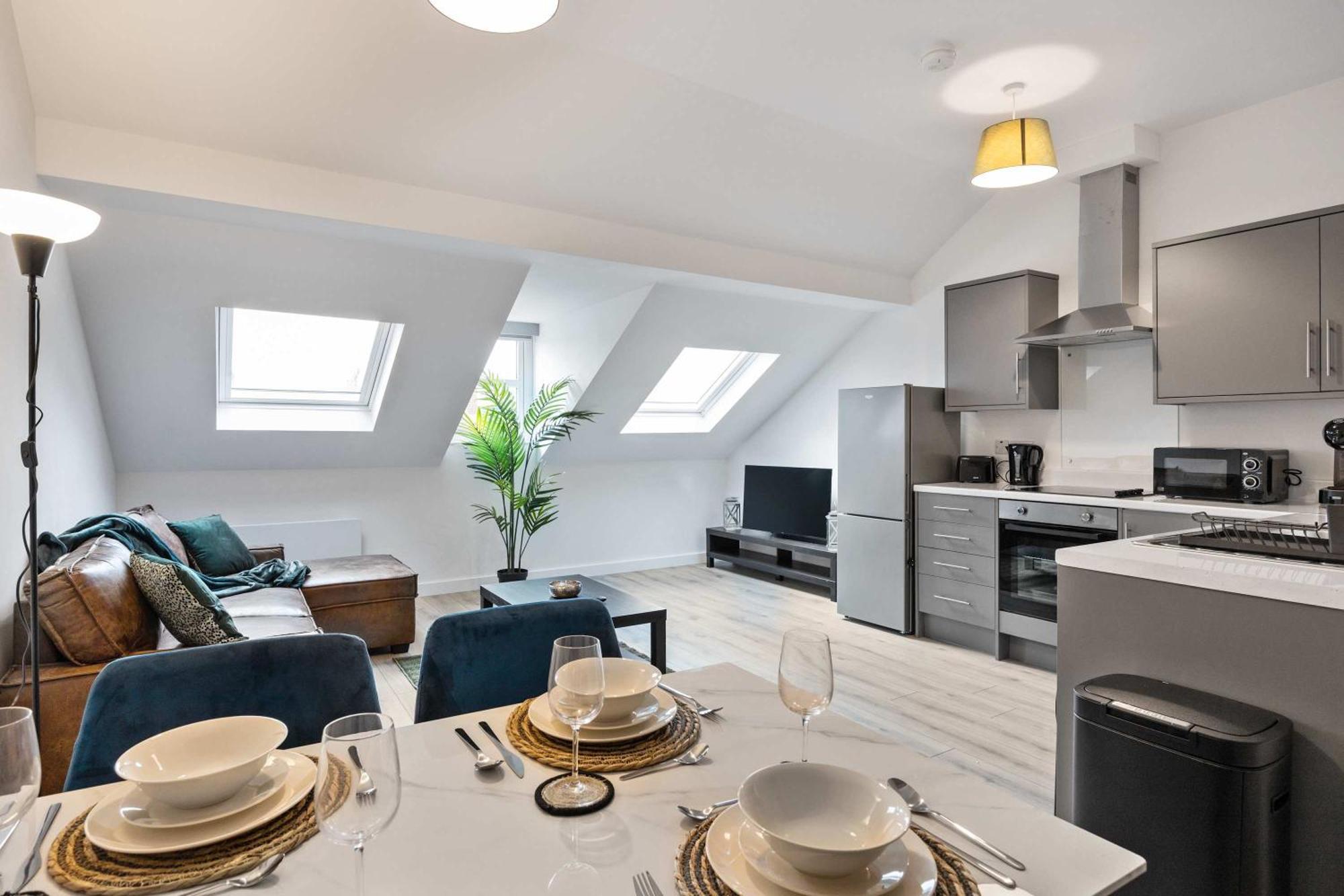 Stunning 1 Bed Penthouse In East Village, - Walk To Centre, Roof Terrace Holiday home Belfast