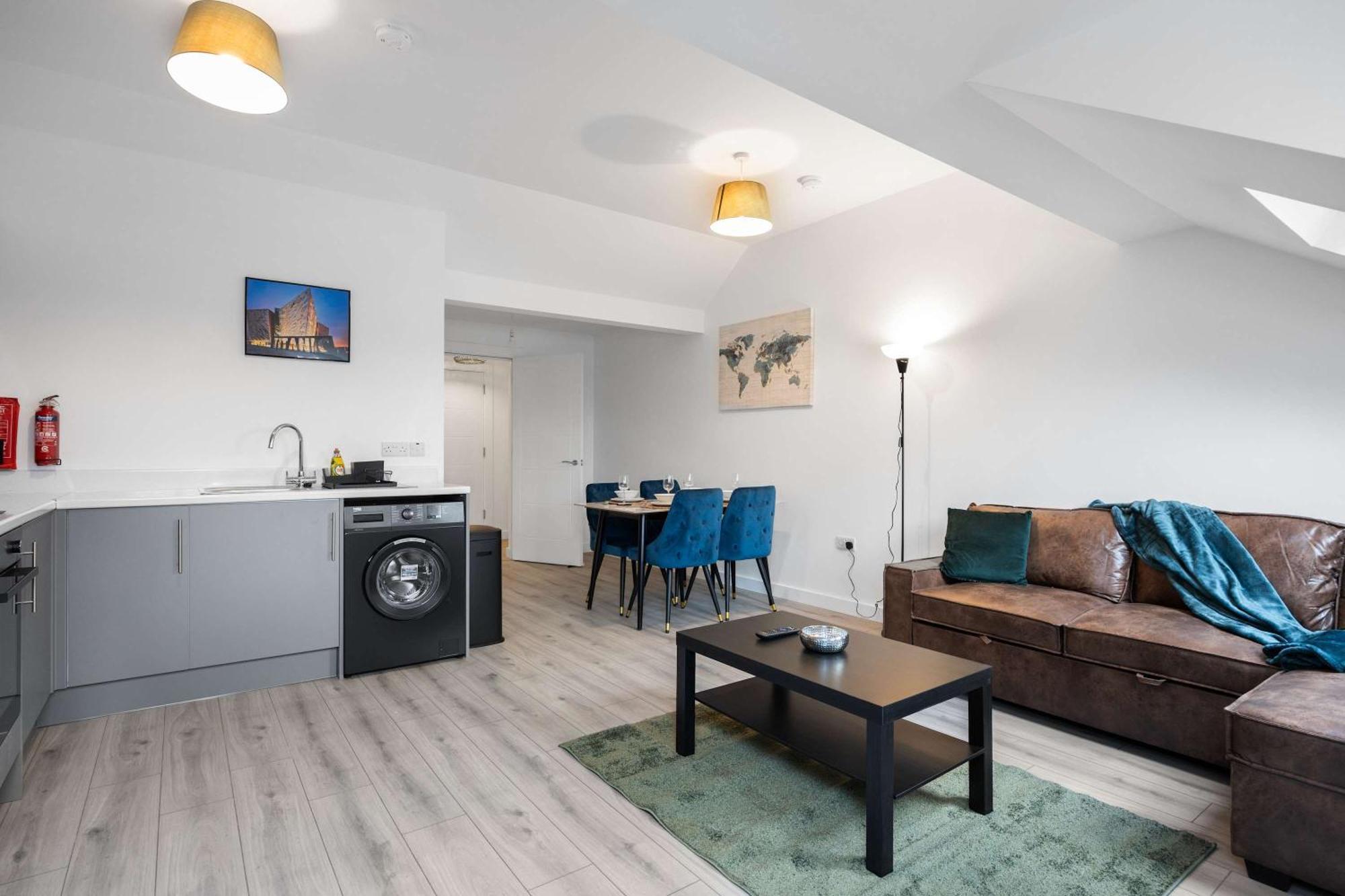 Stunning 1 Bed Penthouse In East Village, - Walk To Centre, Roof Terrace Holiday home *